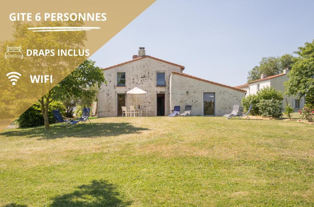 Gîte au coeur du vignoble entre Nantes-Clisson