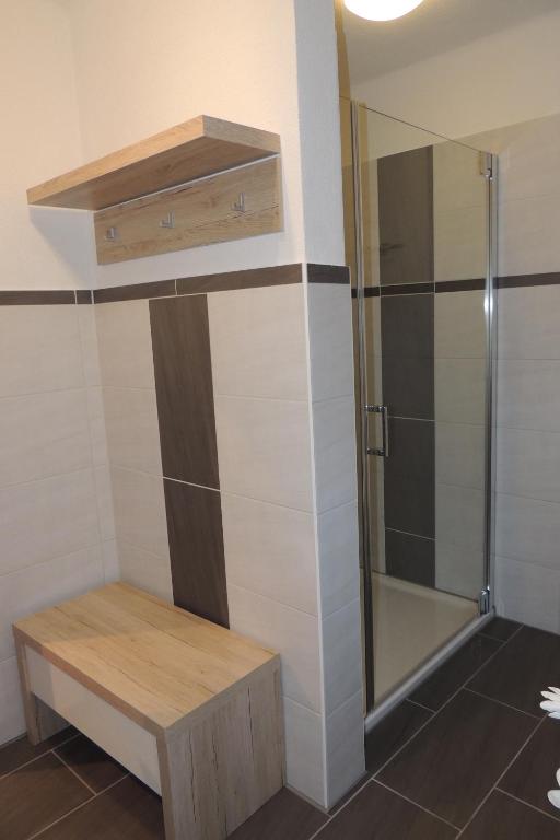 Koupelna v ubytování Appartement Seggl