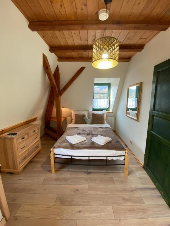 Młyn Wielisław Agroturystyka i Restauracja - Habitación Doble Con Baño Privado