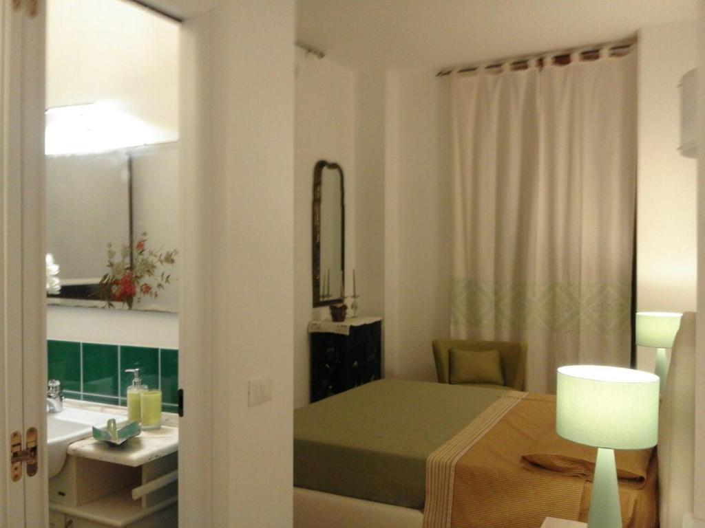 Koupelna v ubytování B&B Il Porticciolo Portoscuso