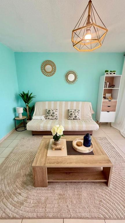Zona d'estar a Appartement TiLagon