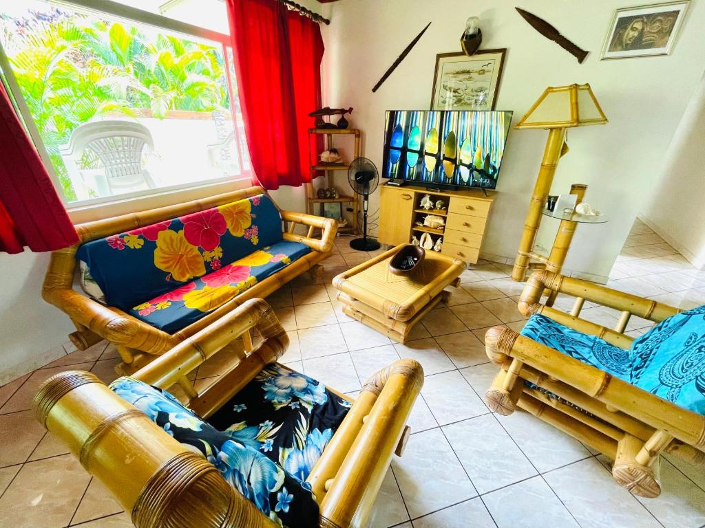Kovivi Lodge - Punaauia avec plage à proximité - photo 11 - Tahiti, Polynésie