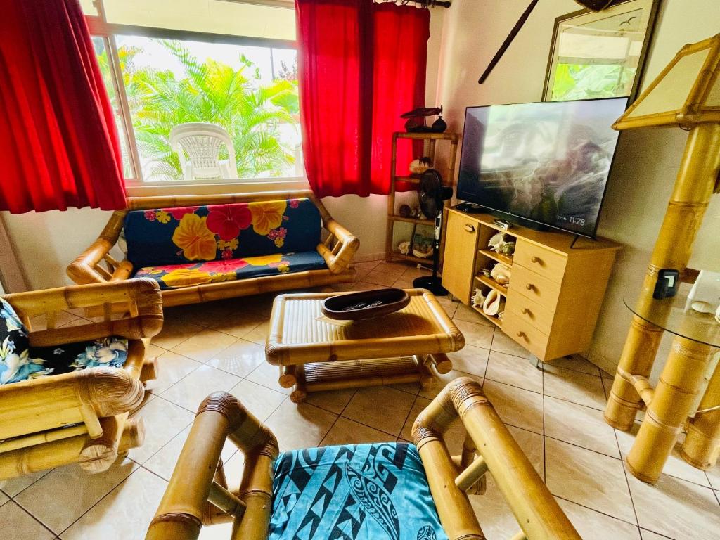 Kovivi Lodge - Punaauia avec plage à proximité - photo 5 - Tahiti, Polynésie