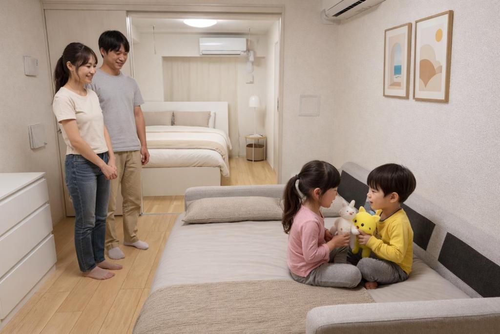 3F 7minute walk from Oshiage Station on the Hanzomon Line Private bathroom and toilet Total area 40 square meters