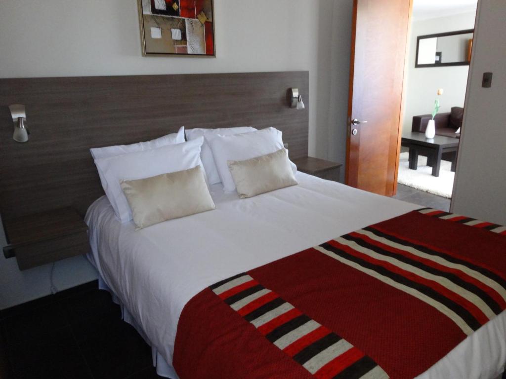 Postel nebo postele na pokoji v ubytování Tempora Apart Hotel
