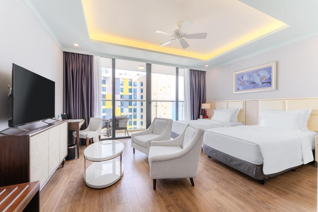 Twin Studio with Ocean view - Free 2 Kids