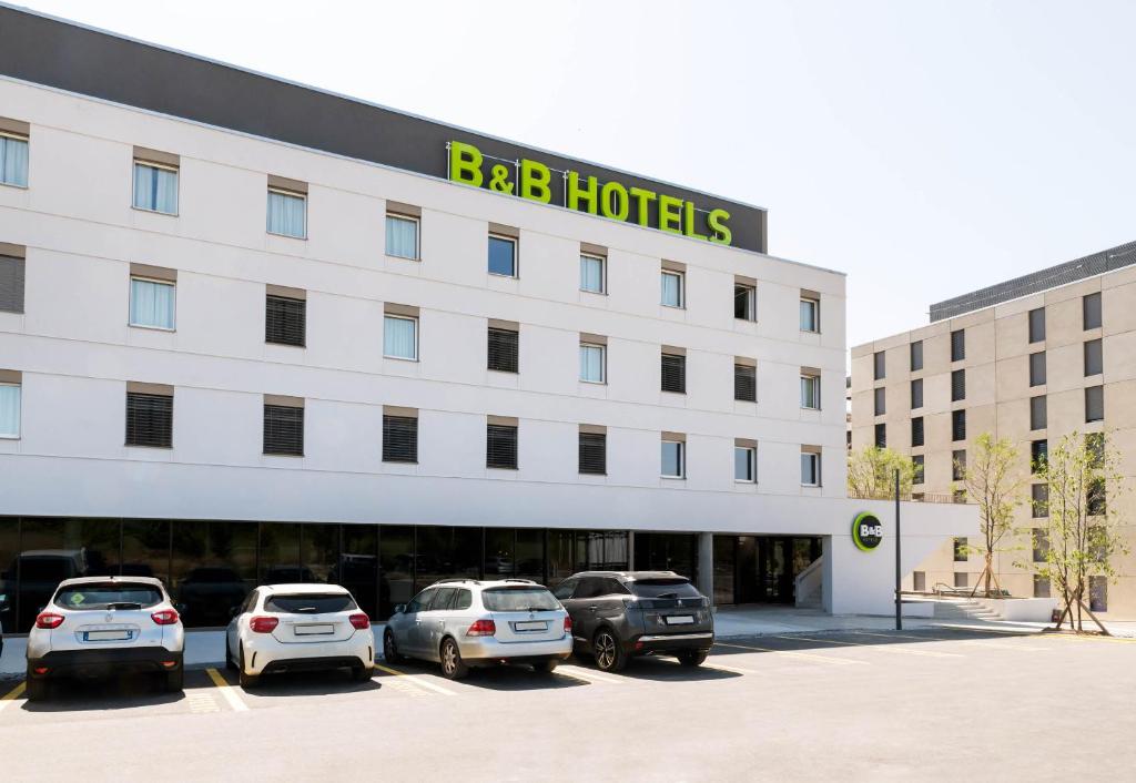 a rendering of the front of the hotel at B&B HOTEL Nyon in Nyon