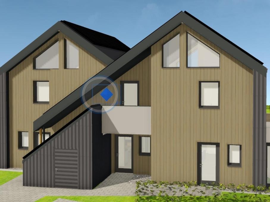 a rendering of a house with at Ferienhaus BERLUV in Berlingerode