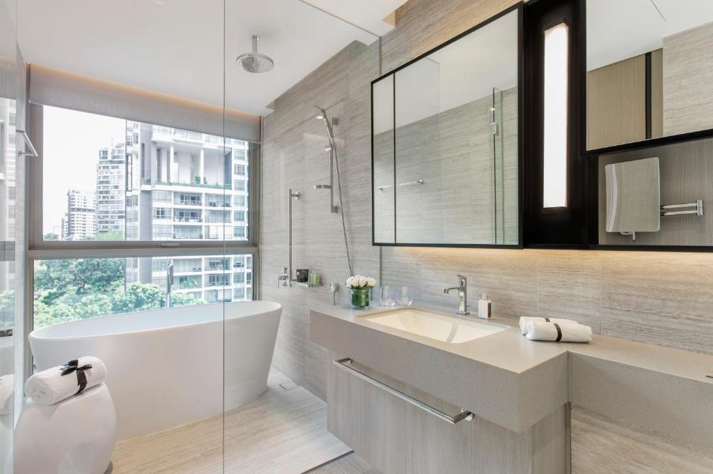 Phòng tắm tại Ascott Orchard Singapore