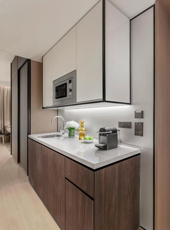 Nhà bếp/bếp nhỏ tại Ascott Orchard Singapore