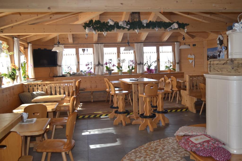 Restaurace v ubytování Albergo Aurora