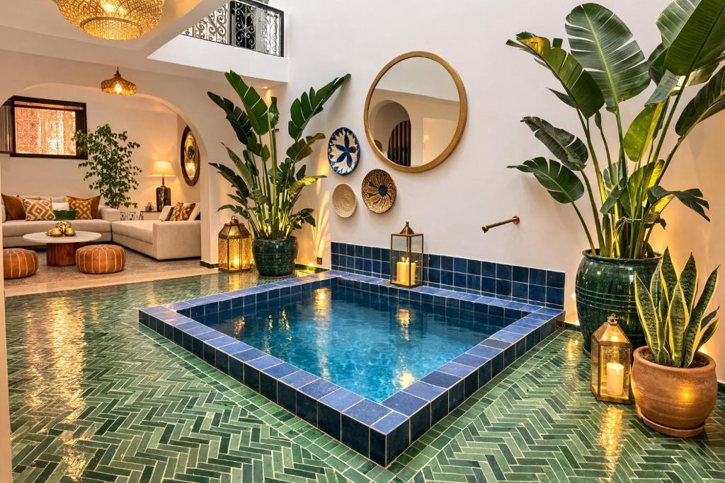 Riad Kechmya privatisé - 5 suites, au cœur de la Médina de Marrakech — photo 2