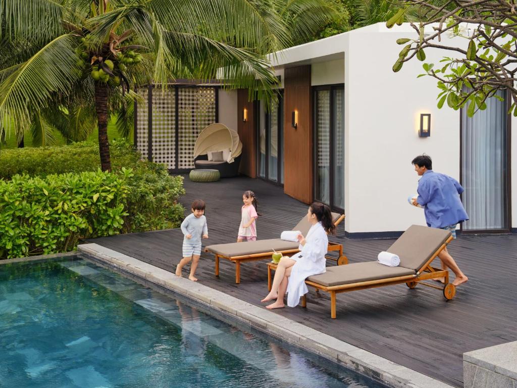 Three-Bedroom Presidential Villa with Private Pool and Sea View