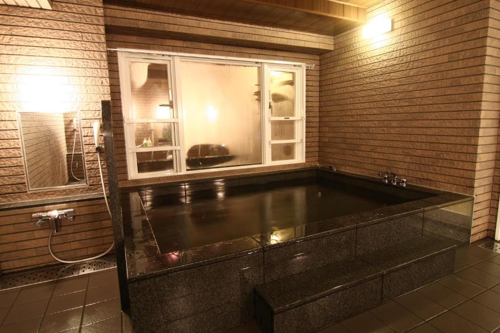 Koupelna v ubytování Hotel Crown Hills Kimitsu