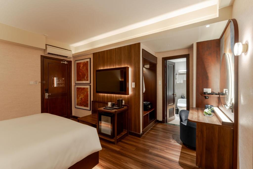 Phòng Deluxe Giường Đôi Không Có Cửa Sổ