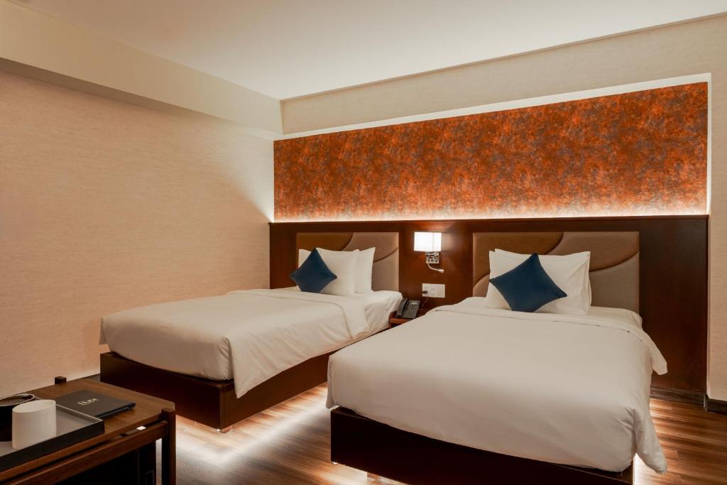 Phòng Deluxe 2 Giường Đơn Không Có Cửa Sổ