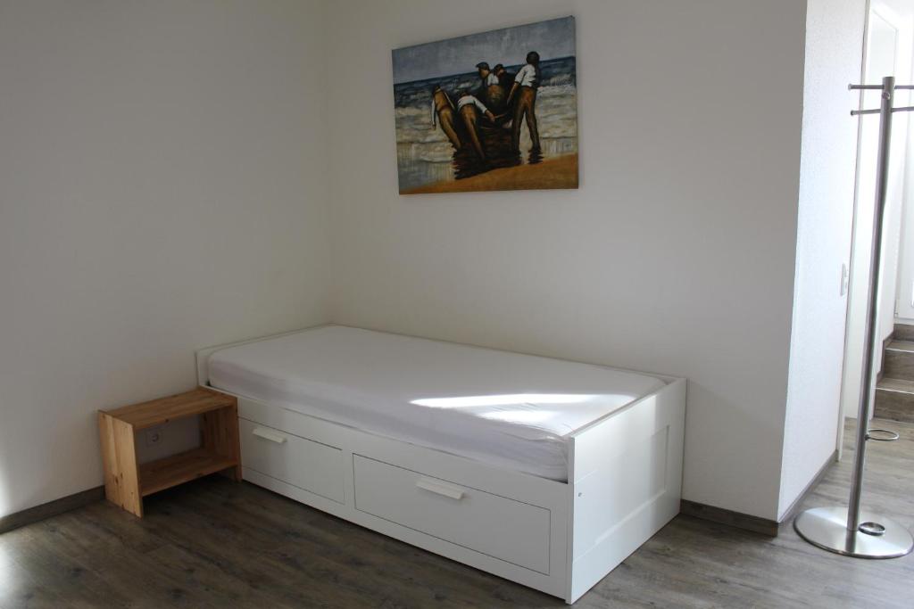 Postel nebo postele na pokoji v ubytování Pension Brunnenhof