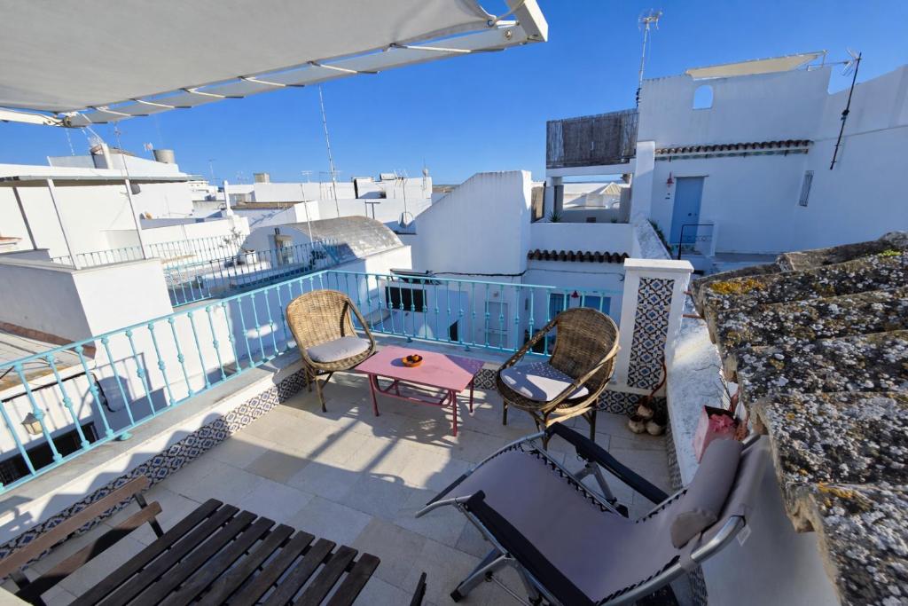 Patio del Azahar Conil con Terraza