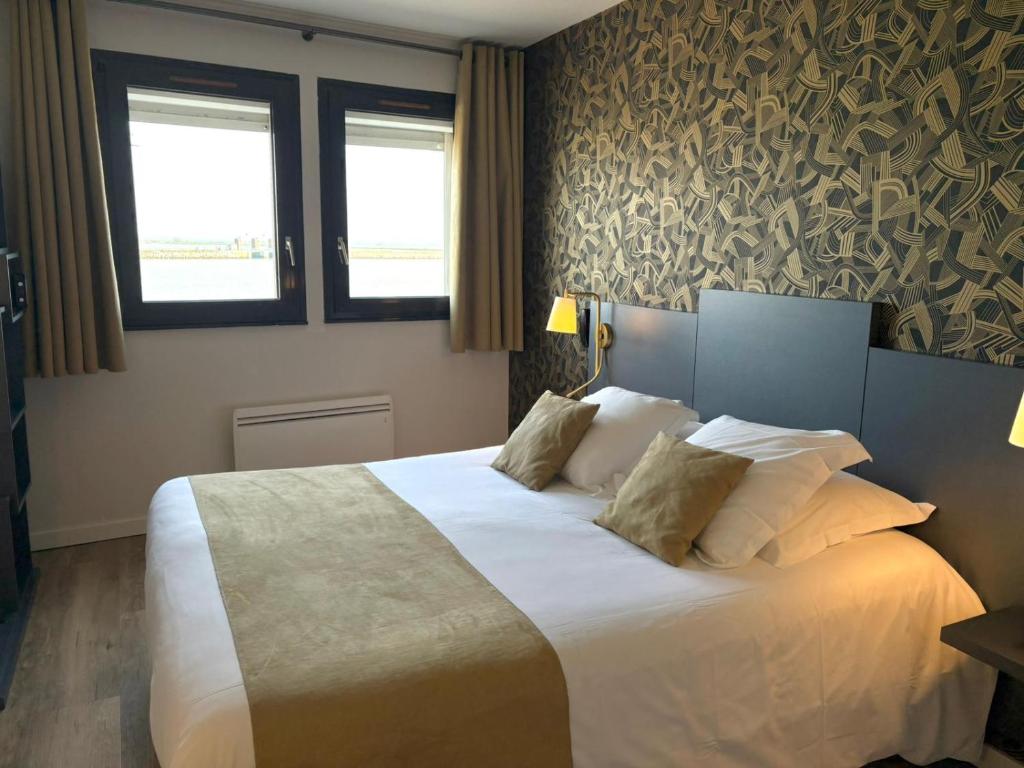 Logis - Hôtel de la Baie de Somme - Comfort Double Room With Bay View