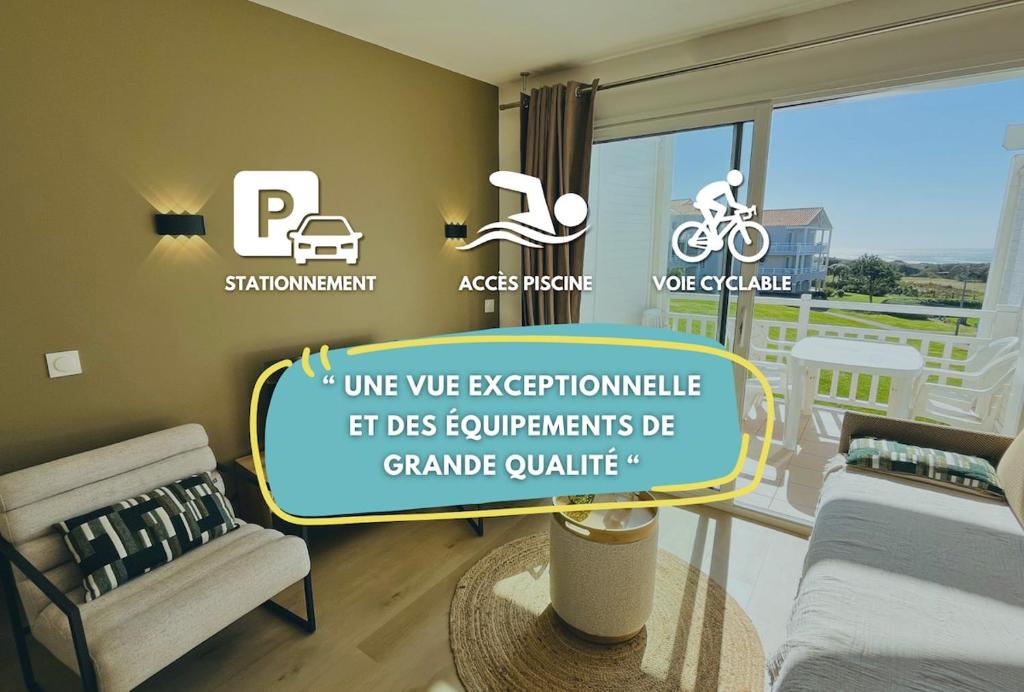 Light&Sea - 2-4 people - Pool access & sea view