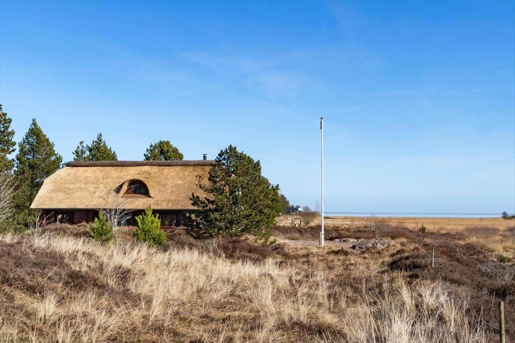 an old house with a thatched roof in a field at 0132-Romo-Kap-Farvel-12 in Høm
