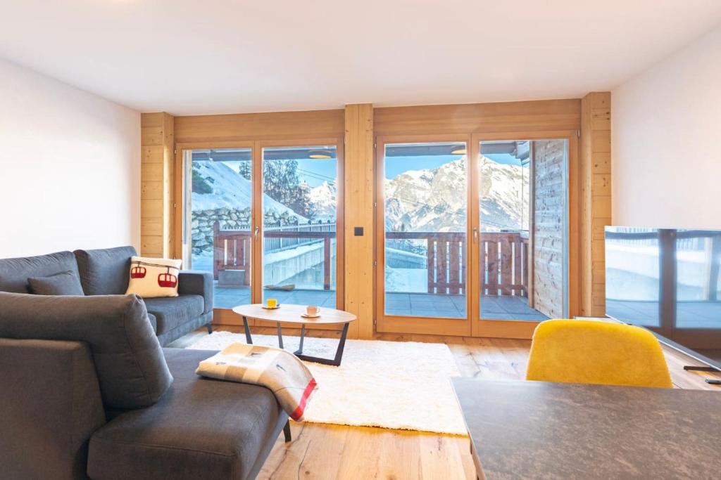 ski-in, ski-out, vue montagne, spa et sauna