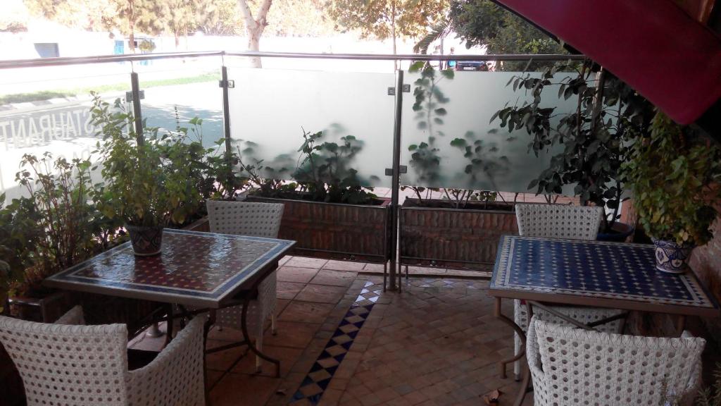 Patio nebo venkovní prostory v ubytování Pasta Plaza