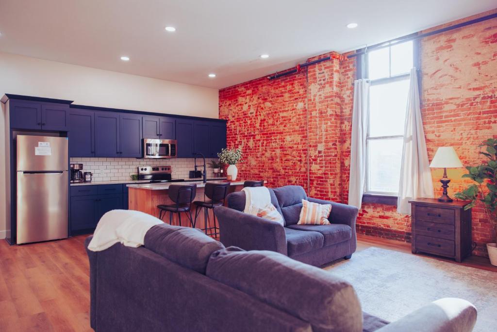 Dapur atau dapur kecil di American Hall - Clay Suite