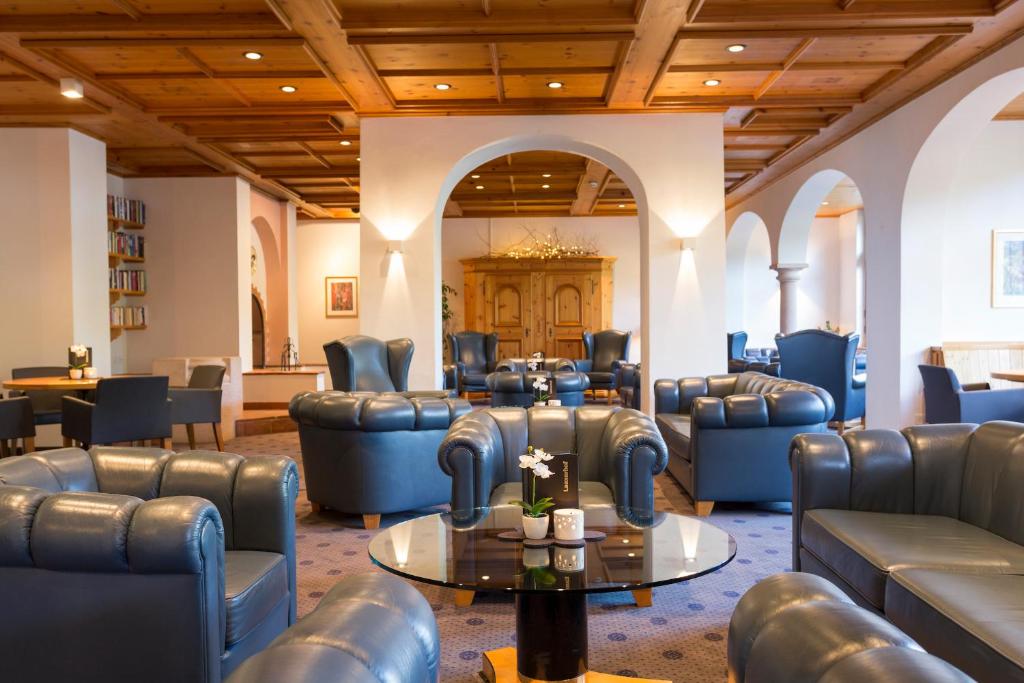 Posezení v ubytování Hotel Laaxerhof
