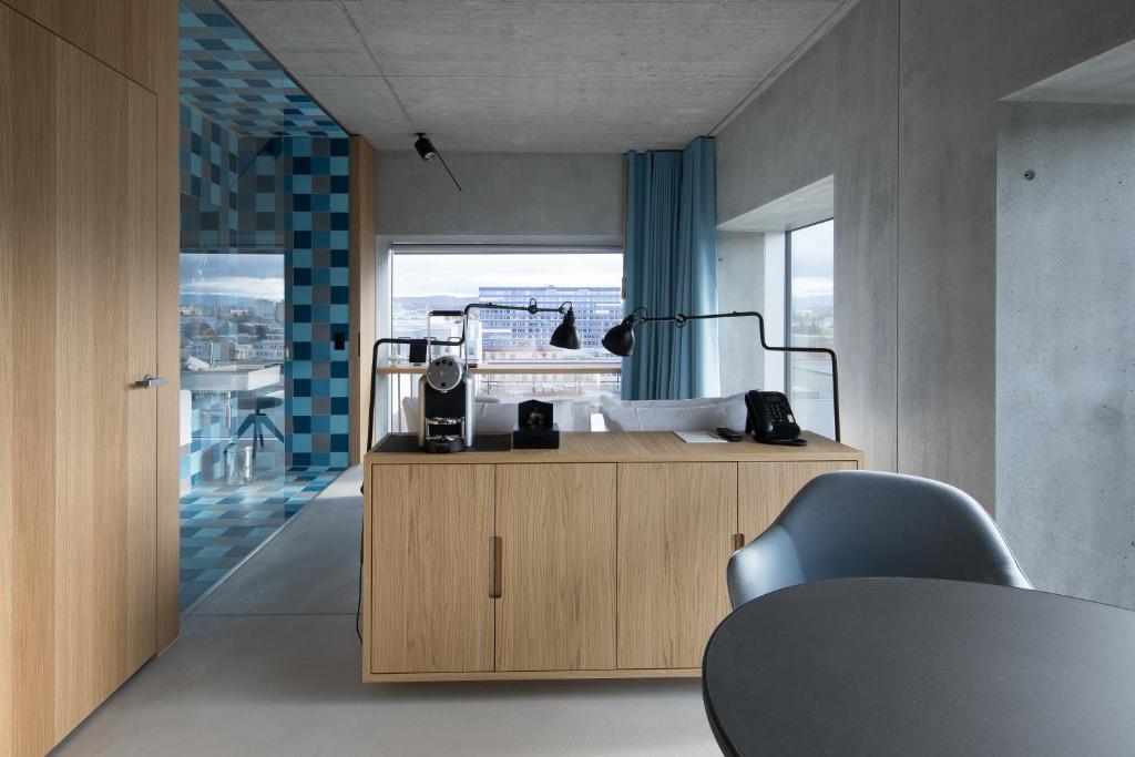 Placid Hotel Design & Lifestyle Zurich - Panorama Corner Double Room