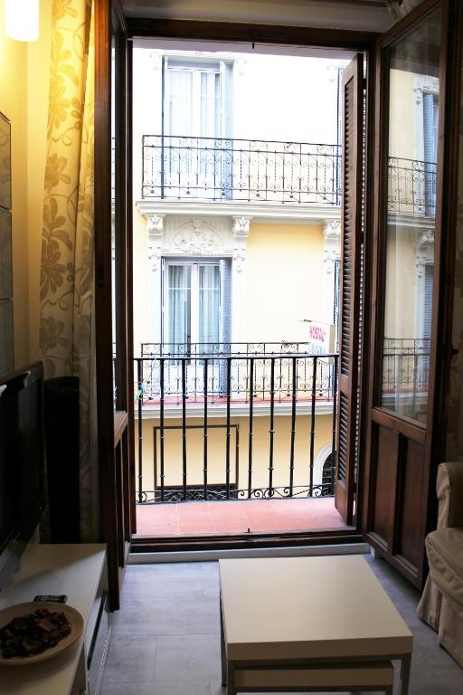 Balkón nebo terasa v ubytování Loft las letras