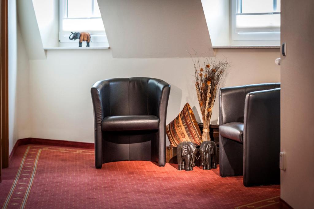 Posezení v ubytování Hotel Hilker