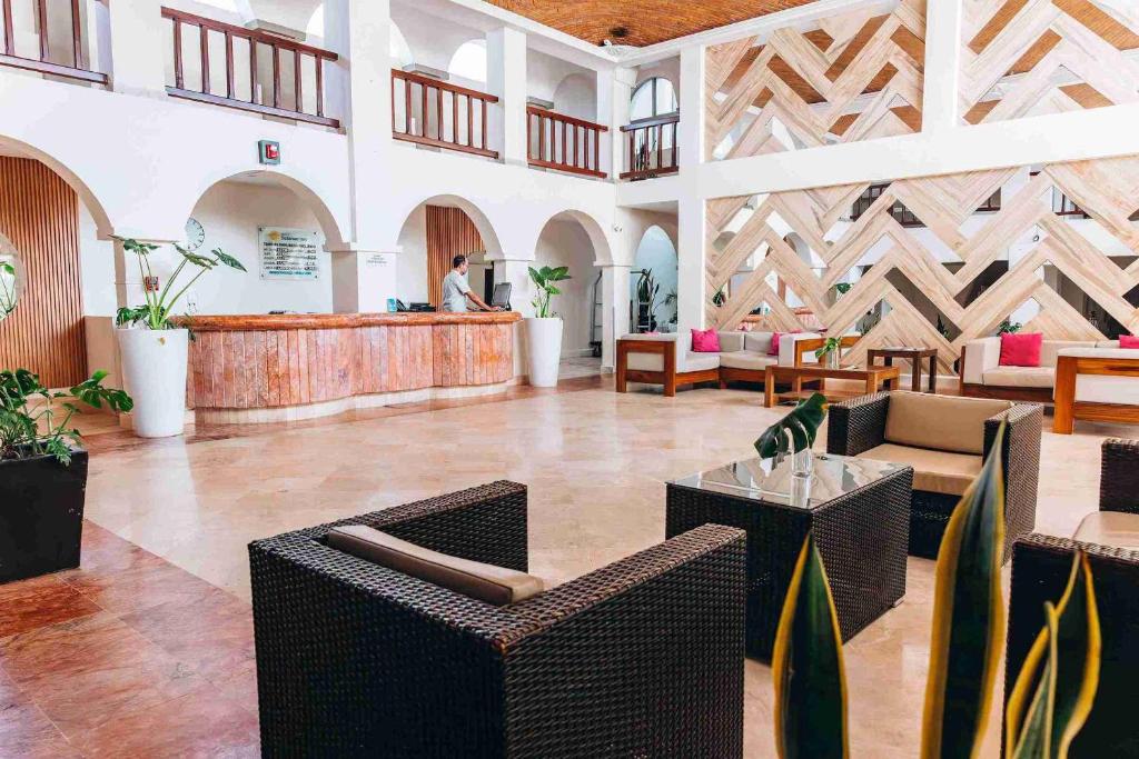 Sillas en zona común