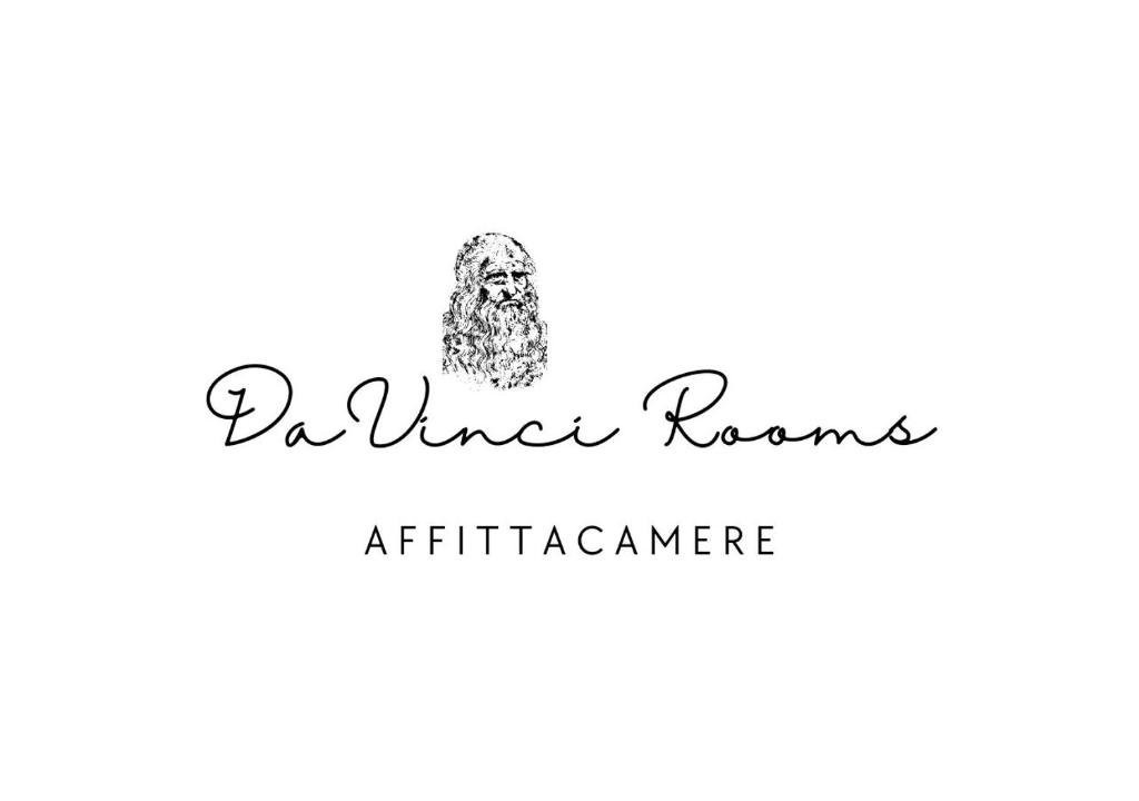 a logo for a real estate agency with a diamond at Da Vinci Rooms in Vinci