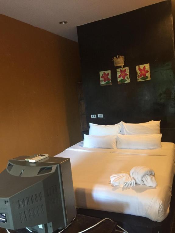 TV a/nebo společenská místnost v ubytování Keereeta Resort