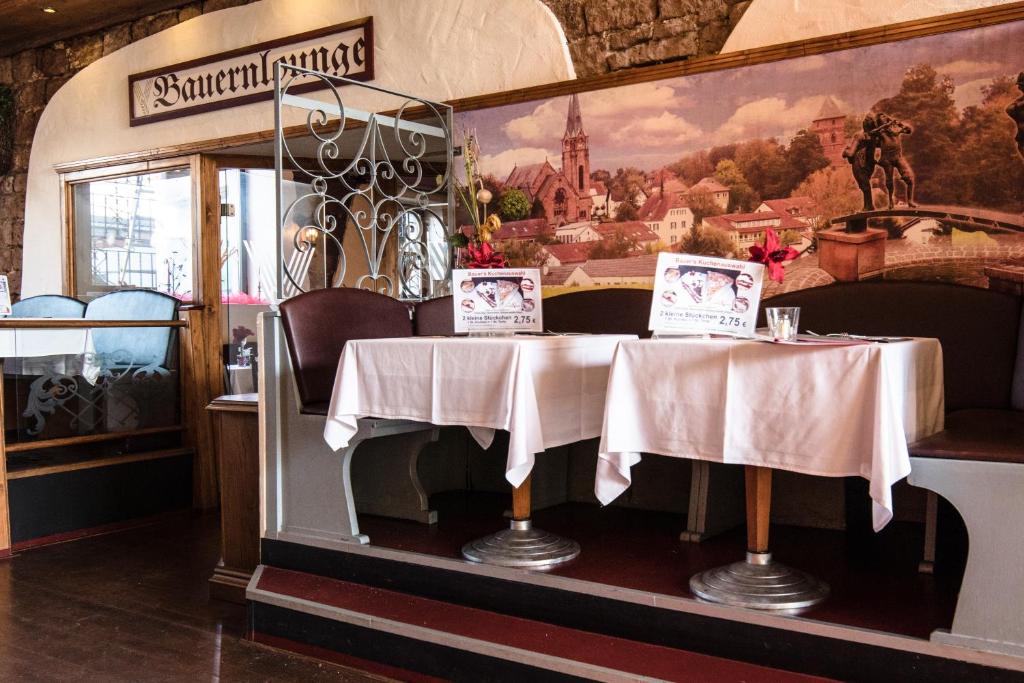 Nápoje v ubytování Bauer Schmidt Weilerbach Bauer`s Budget-Hotel