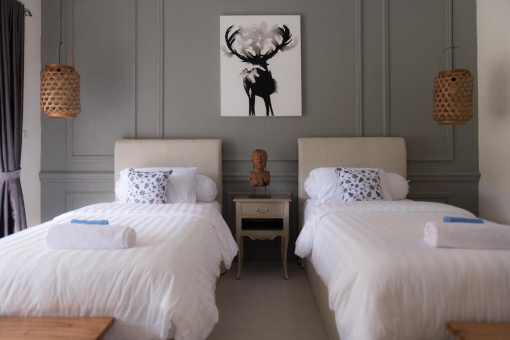 Blue Garden Yogyakarta - Deluxe Double O Twin Room Con Vista Al Jardín