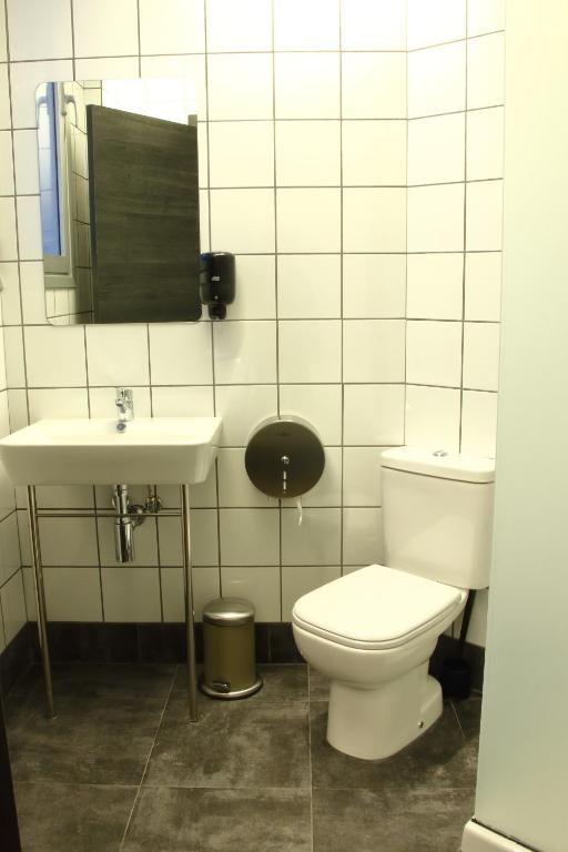 Koupelna v ubytování Poshtel Bilbao - Premium Hostel