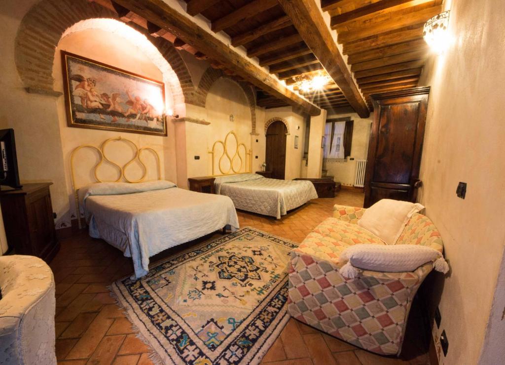 A bed or beds in a room at Monastery Birbino