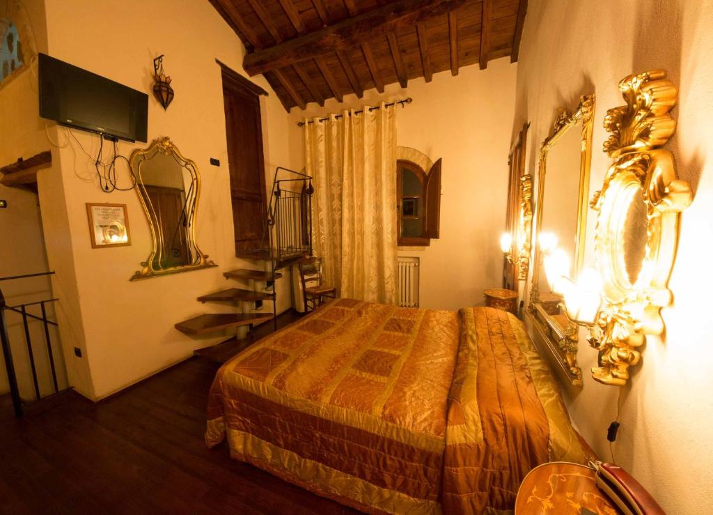 A bed or beds in a room at Monastery Birbino