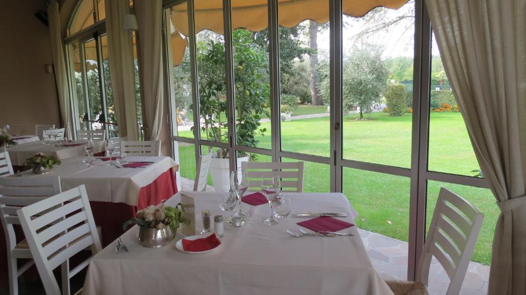 Restaurace v ubytování La Quiete Park Hotel