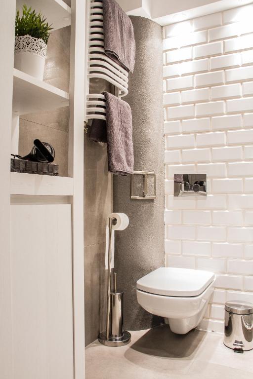 Kúpeľňa v ubytovaní Apartments Gradowa