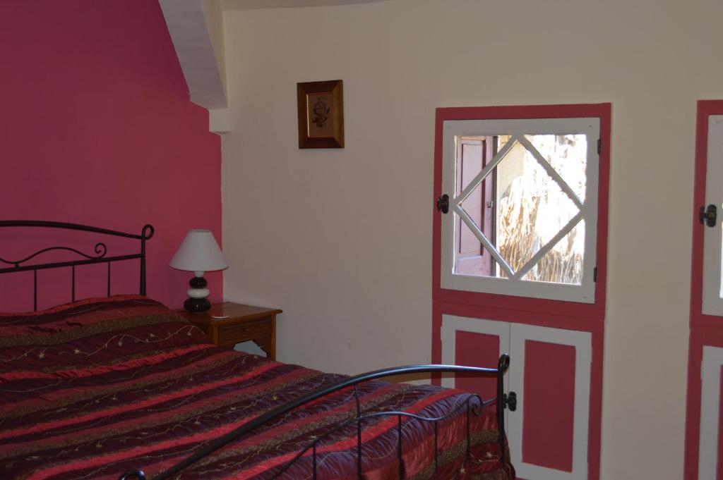 Postel nebo postele na pokoji v ubytování Villa Lafabregue