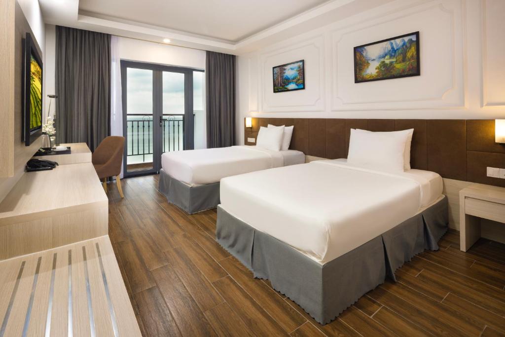 Phòng Deluxe 3 Người Nhìn Ra Biển