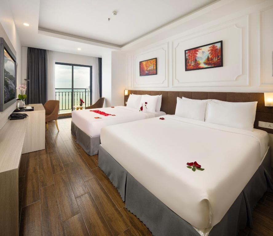 Phòng Deluxe 3 Người Nhìn Ra Biển