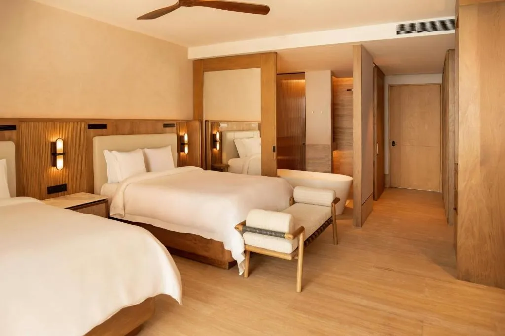 Deluxe Queen Room with Two Queen Beds, Mangrove View and Terrace