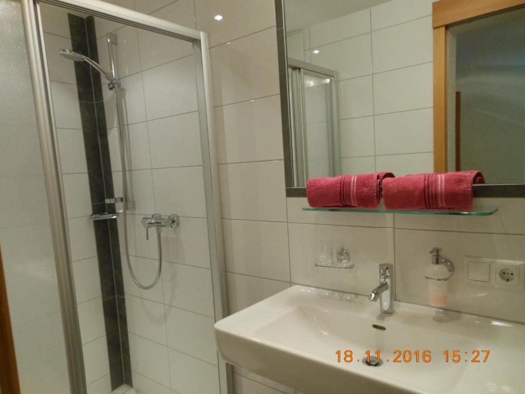 Kúpeľňa v ubytovaní Ferienwohnung Petter