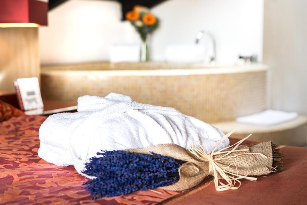 Koupelna v ubytování Hotel Cardamomo Sigüenza