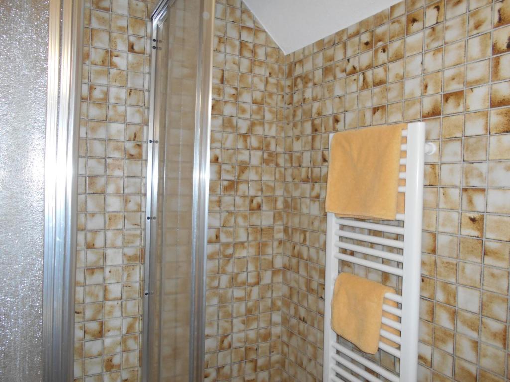 Koupelna v ubytování Ferienwohnung Laax mit Traumblick, großem Balkon und Terrasse