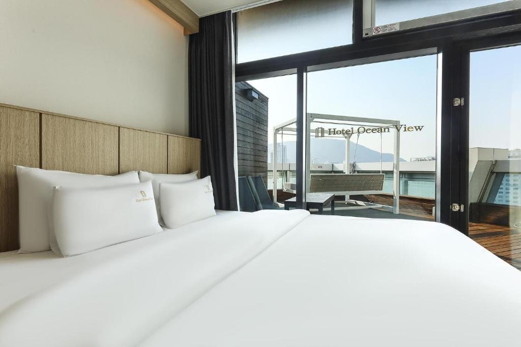 Gwanganri HOTEL OCEANVIEW - Habitación Doble Con Balcón Y Vistas Al Mar